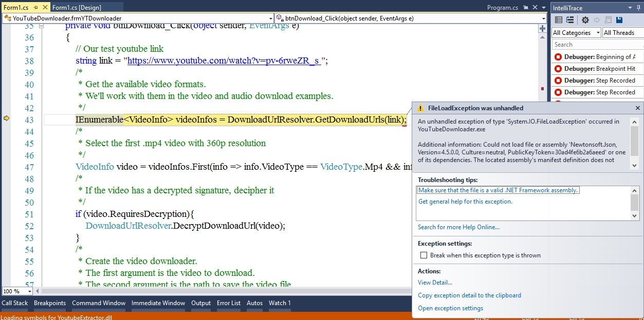  help fix l i newtonsoft json in c programming d y nhau h c
