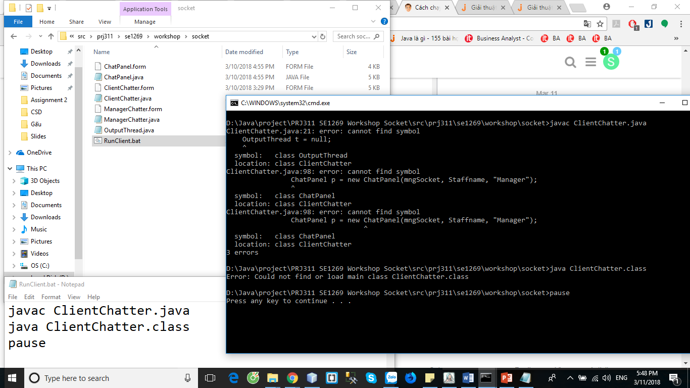 Cách chạy file .bat - programming - Dạy Nhau Học
