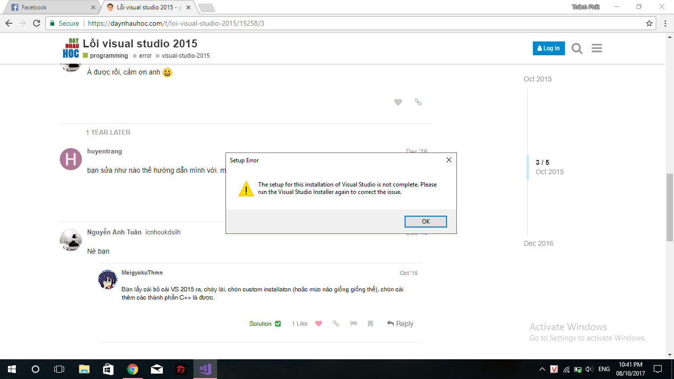 S a l i c i visual studio 2017 randomq d y nhau h c