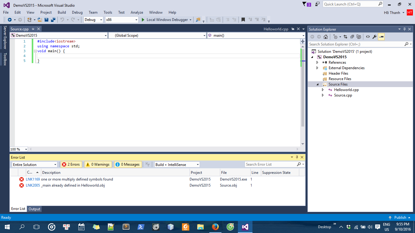 Lỗi tạo nhiều file trong source Files - programming - Dạy Nhau Học